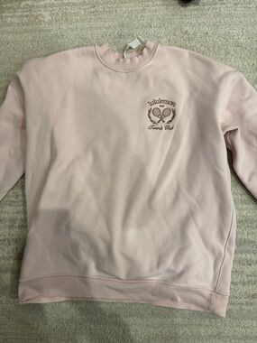 Lululemon Pink Tennis Club Crewneck Sweatshirt